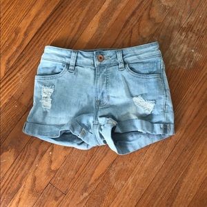 pacsun denim shorts